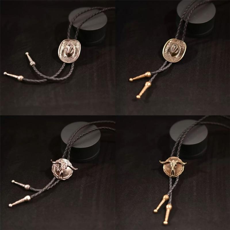 Men Accessories Neck Chain - 39BB Выгравированная подвеска-рубашка-цепочка Боло-галстук-ювелирный аксессуар для