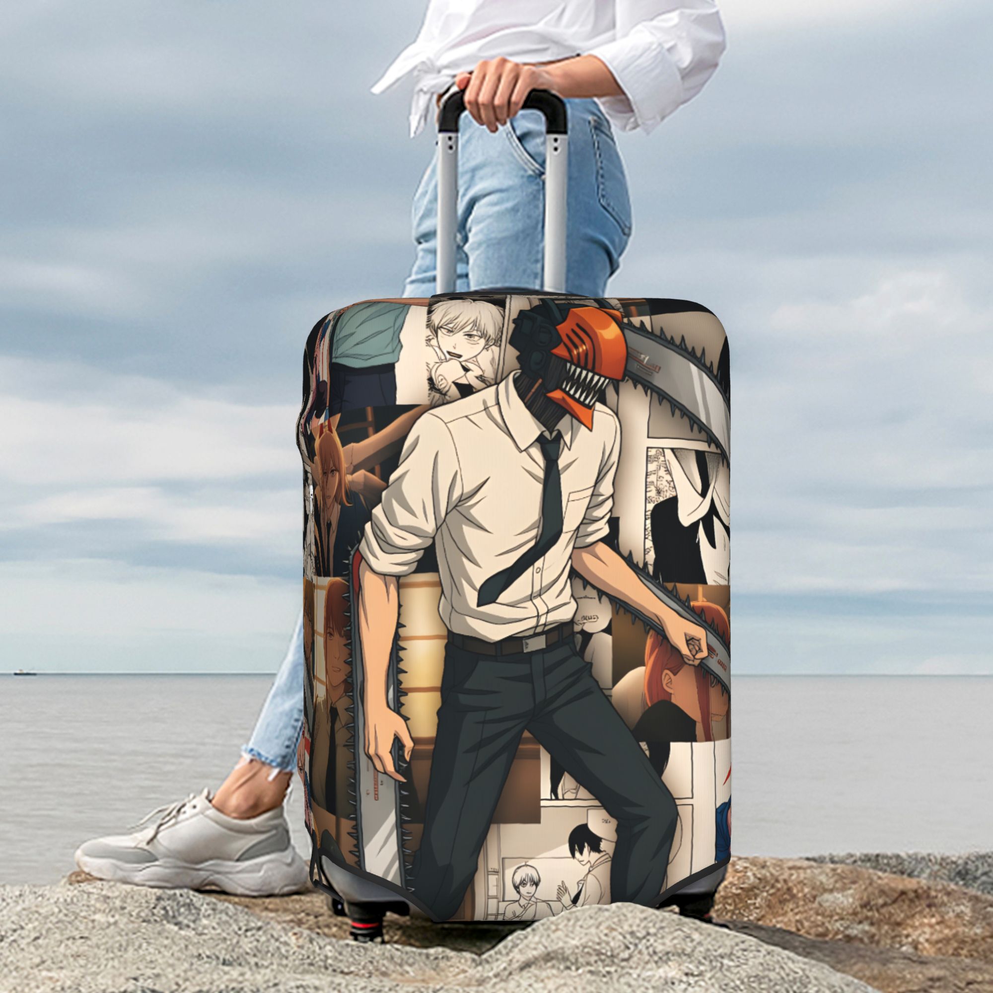 Чехол для багажа Denji Chainsa – обзор и цена Men'S Accessories Travel Bag