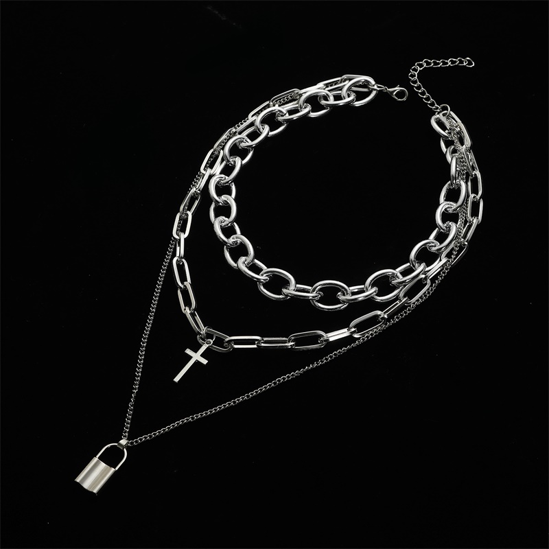Многослойная гранж Эстетическа – обзор и цена Men Accessories Neck Chain