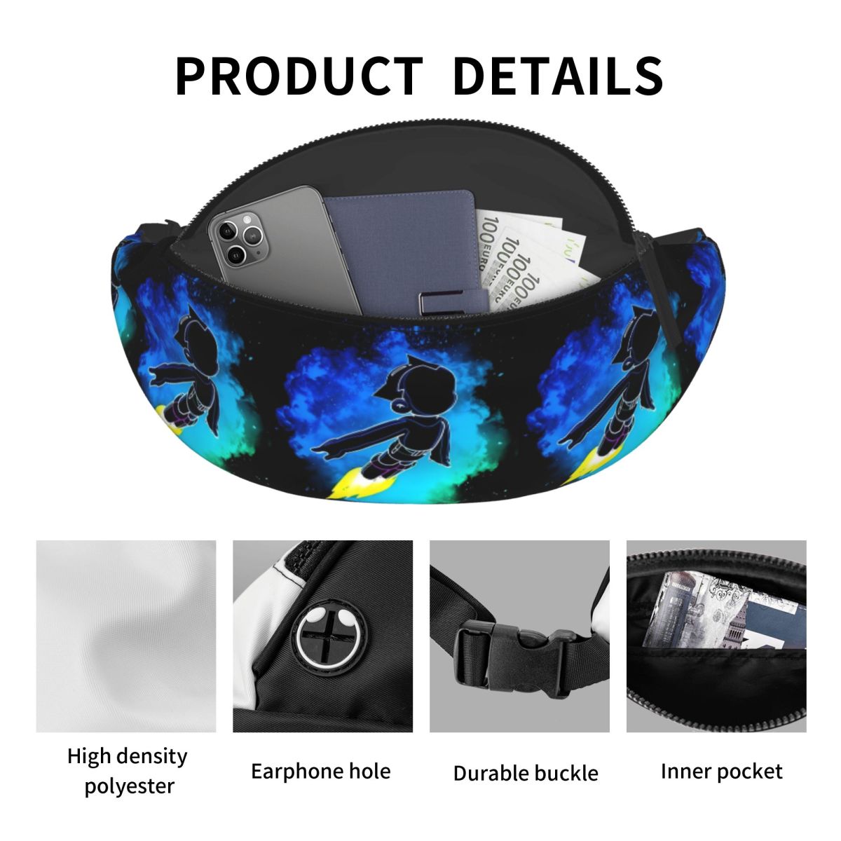 Поясная сумка-бананка Custom A – обзор и цена Men'S Accessories Travel Bag