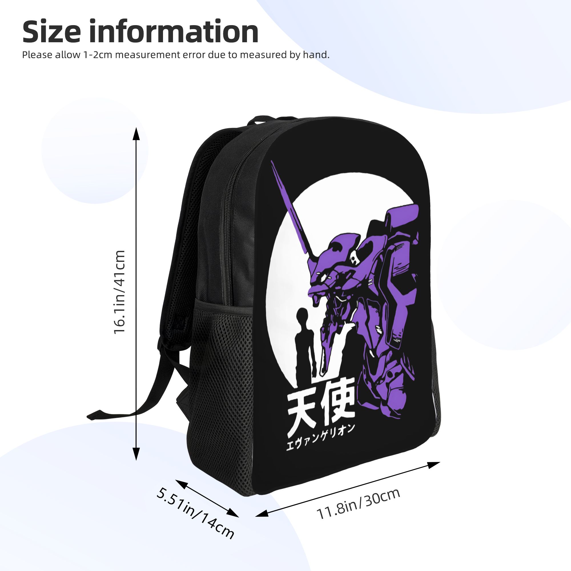 Рюкзак E-Evangelions с 3D-прин – обзор и цена Men'S Accessories Travel Bag