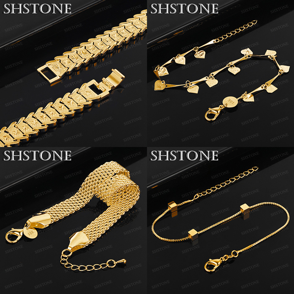 Лидер продаж, 18-каратное золо – обзор и цена Men Accessories Chain And Bracelet